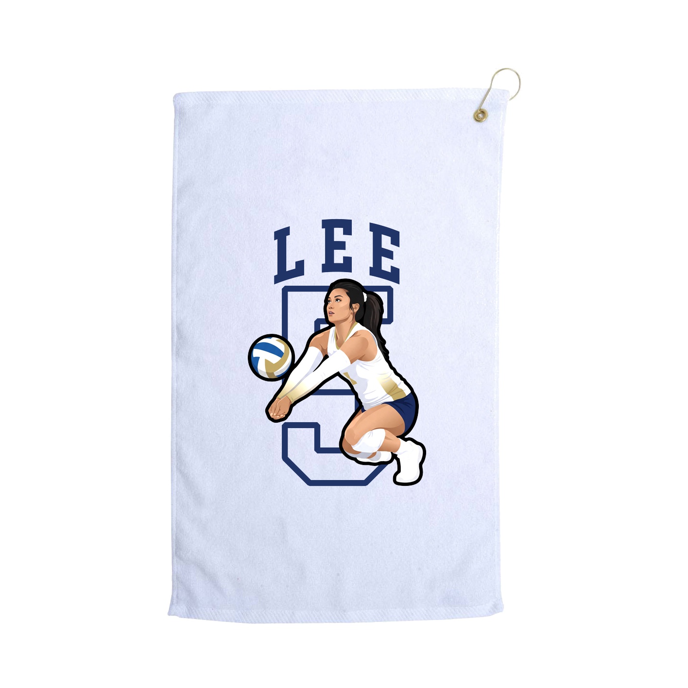 Terry Velour Golf Towel