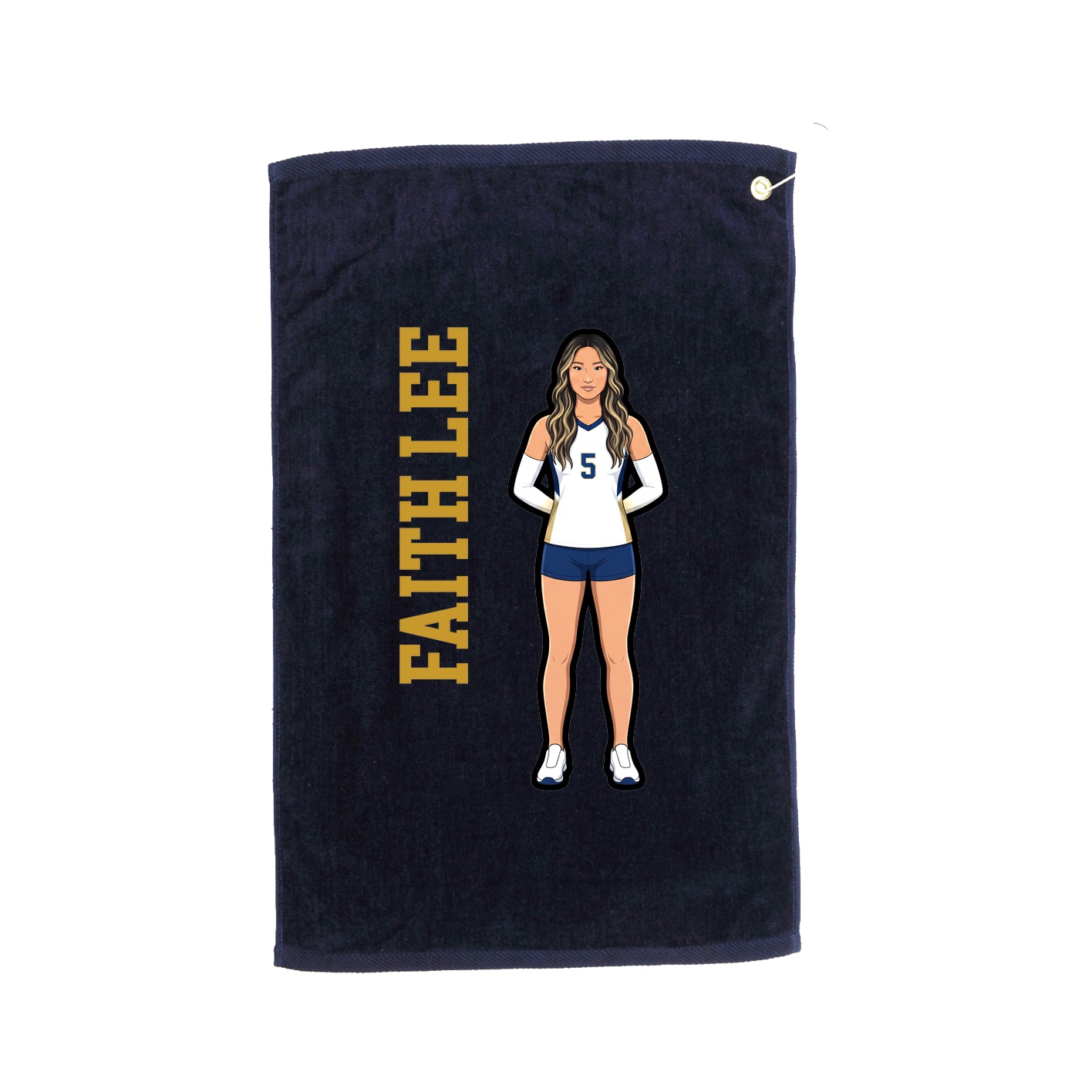 Terry Velour Golf Towel