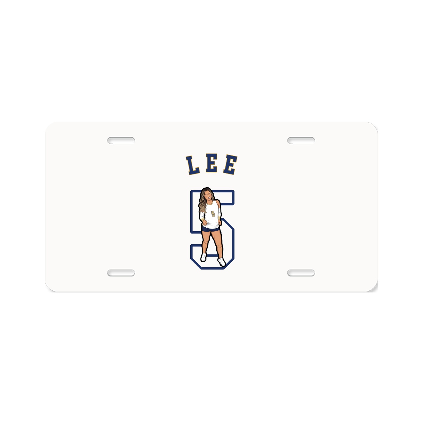 Aluminum License Plate