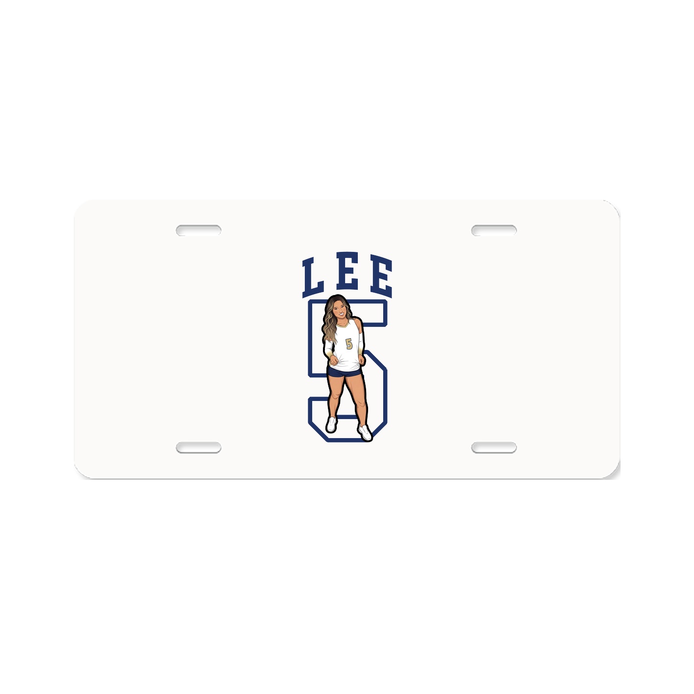 Aluminum License Plate