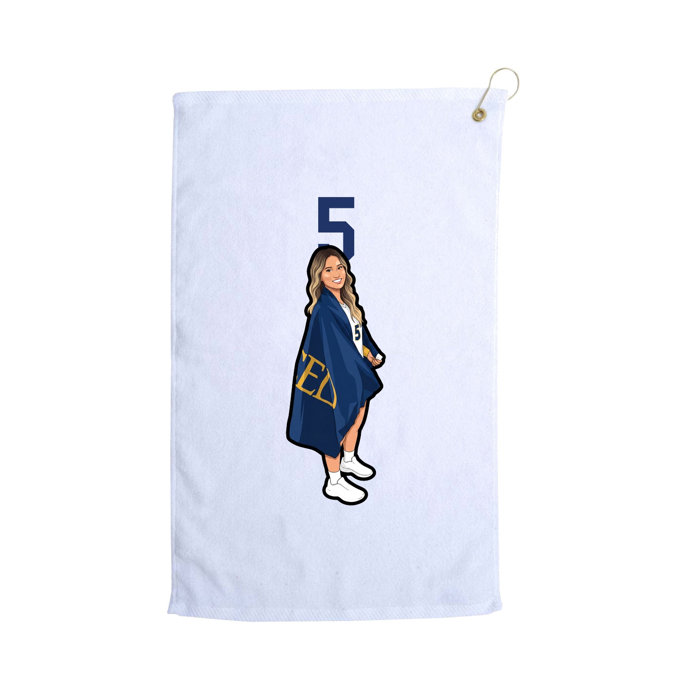 Terry Velour Golf Towel