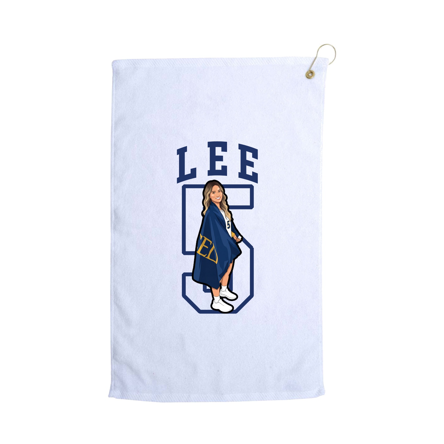 Terry Velour Golf Towel