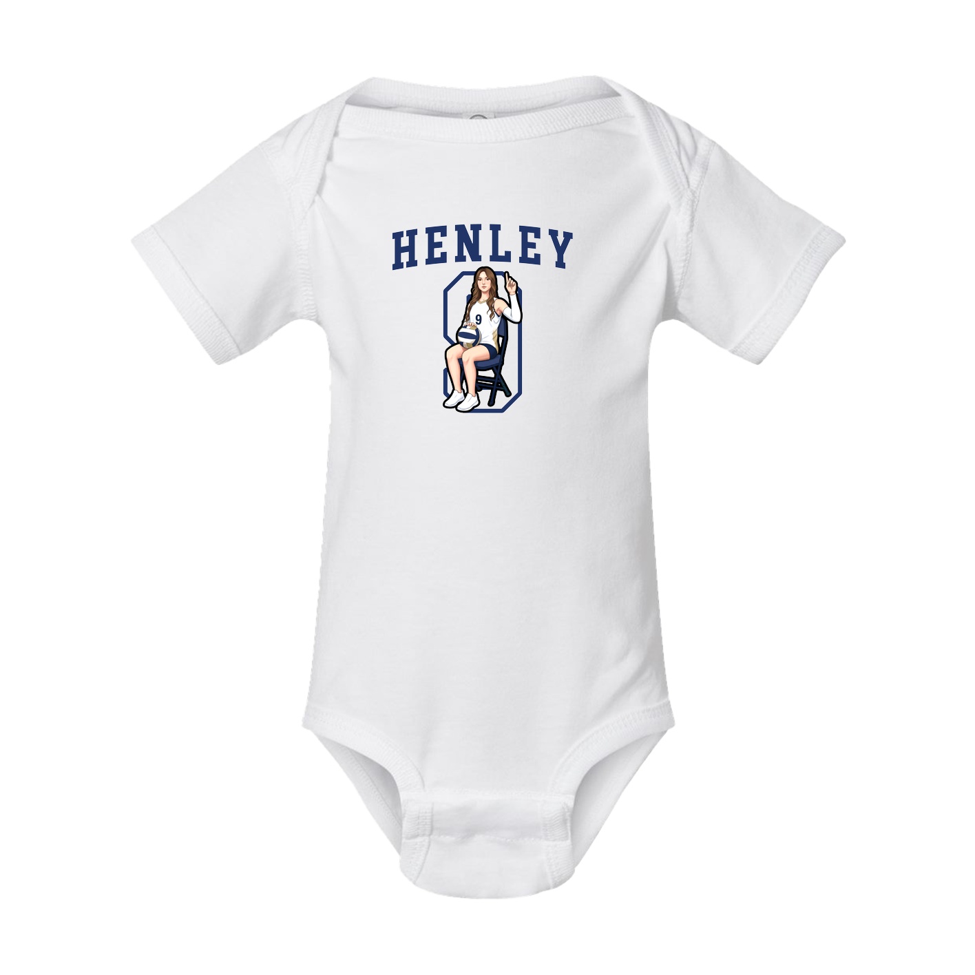 Baby Onesie — Shirsey in White