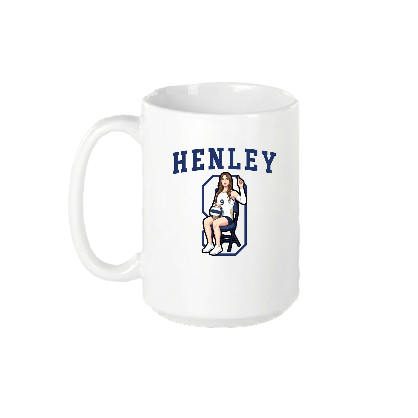 15oz Coffee Mug — Shirsey in White