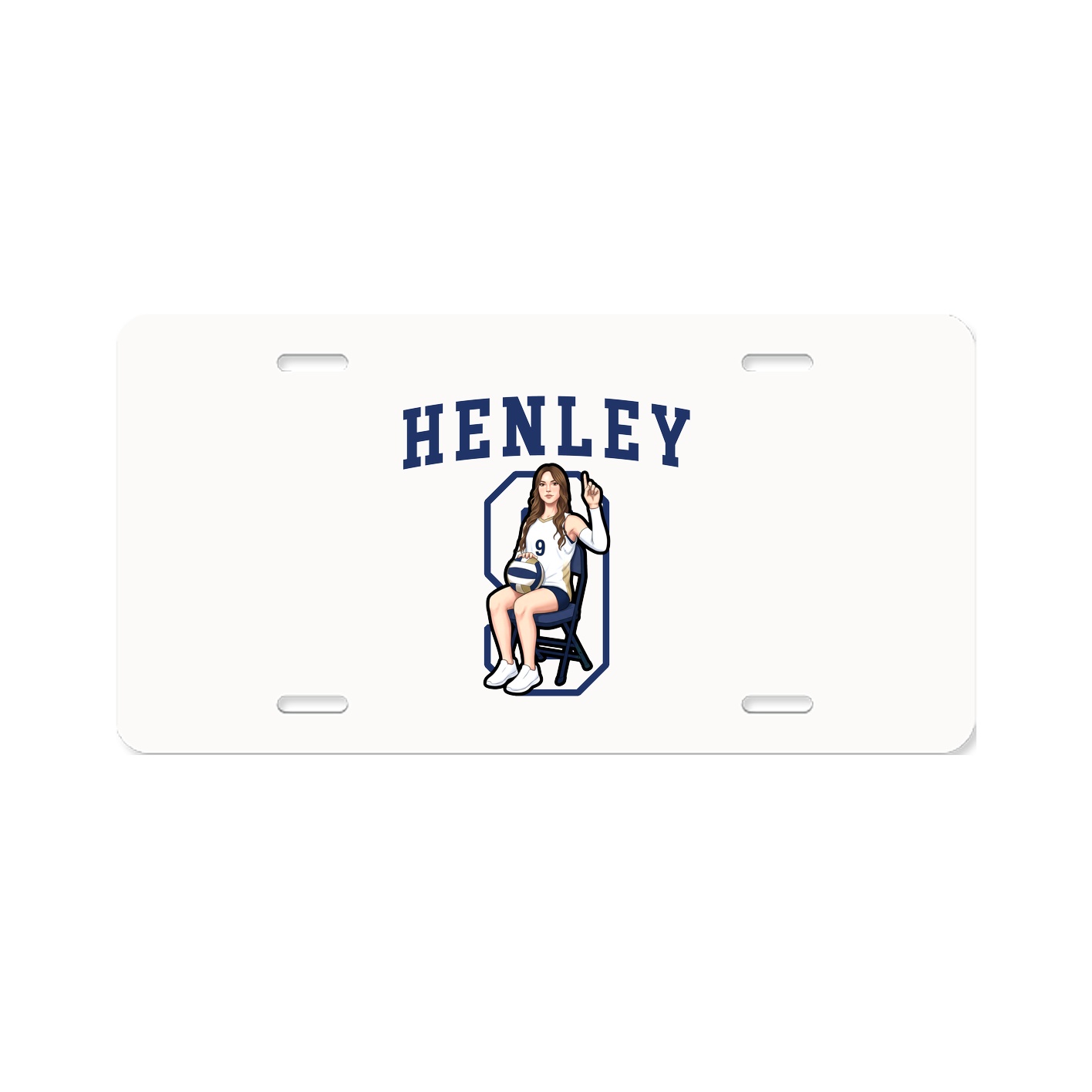 License Plate — Shirsey in Classic