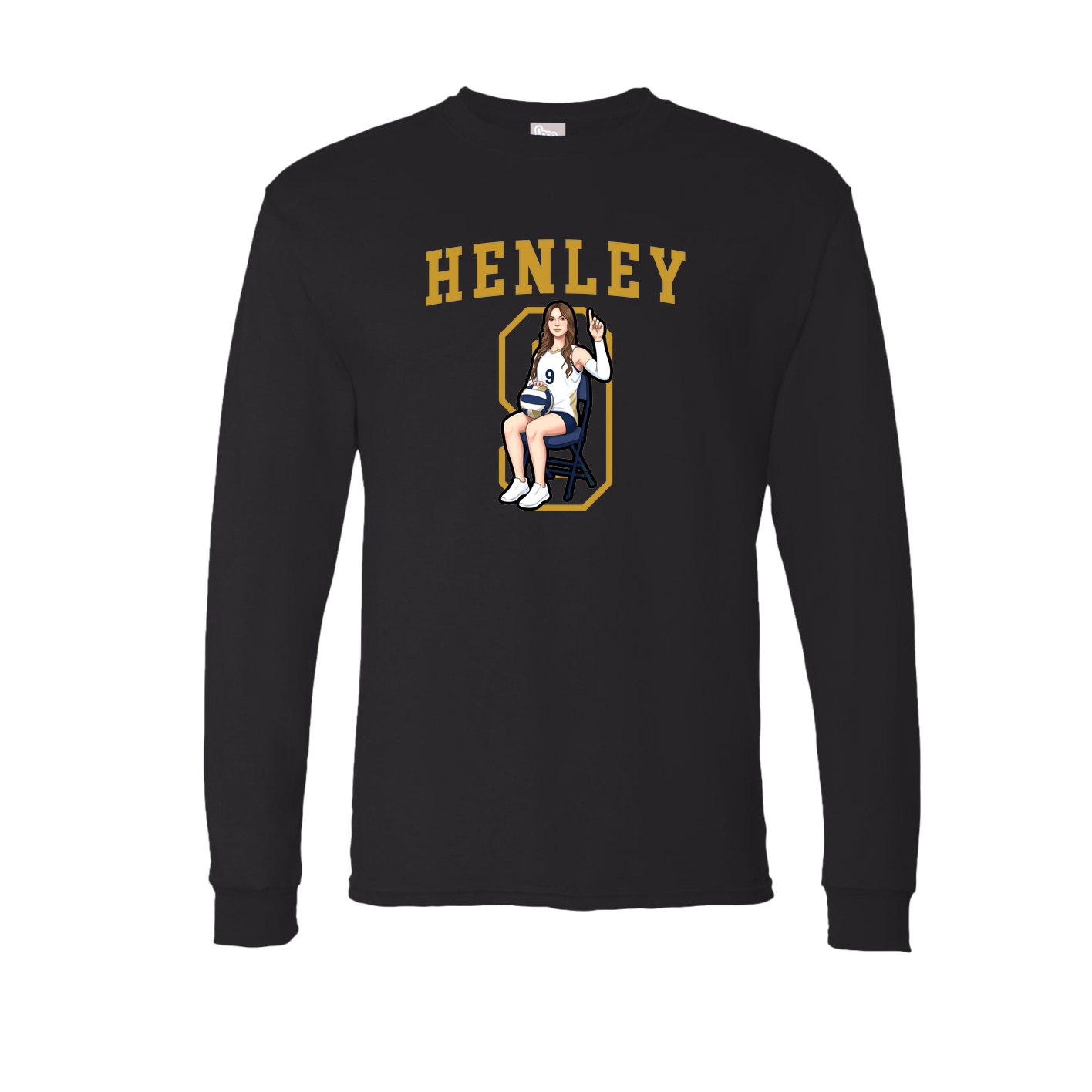 Long Sleeve Tee — Shirsey in Black