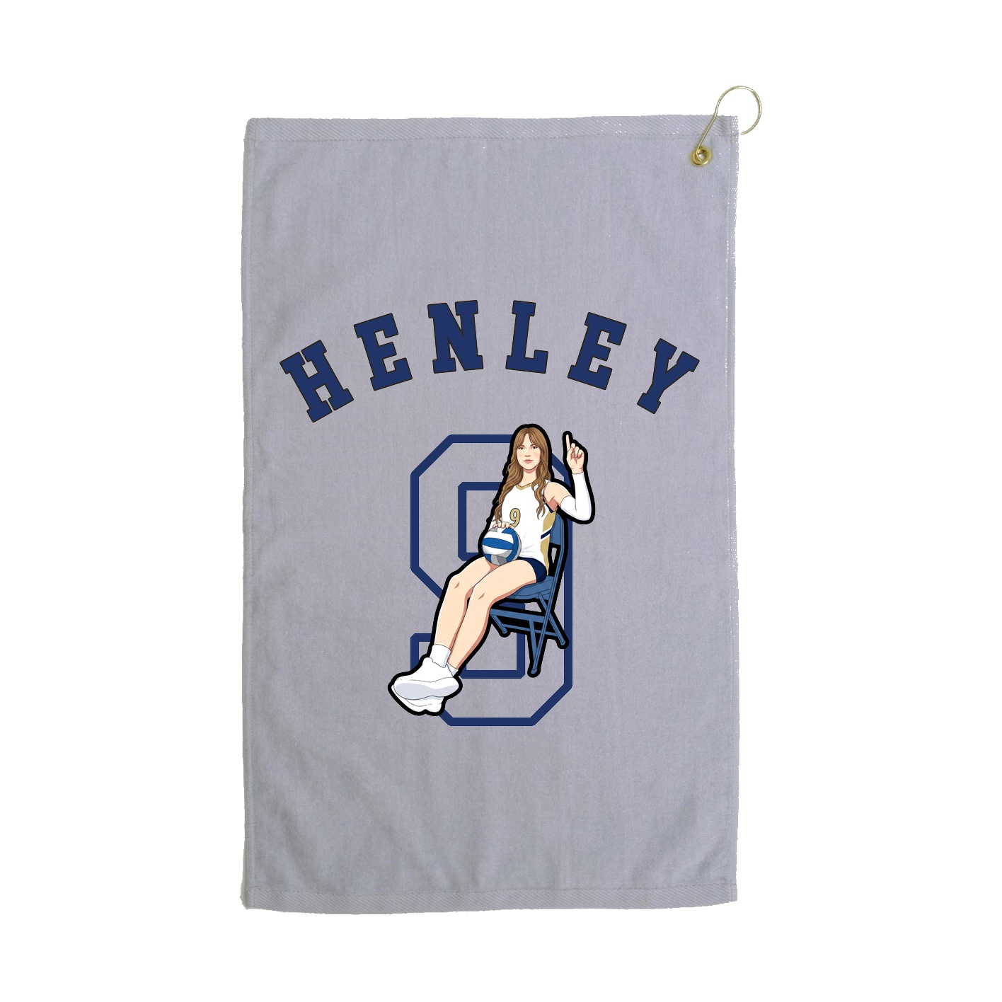 Terry Velour Golf Towel