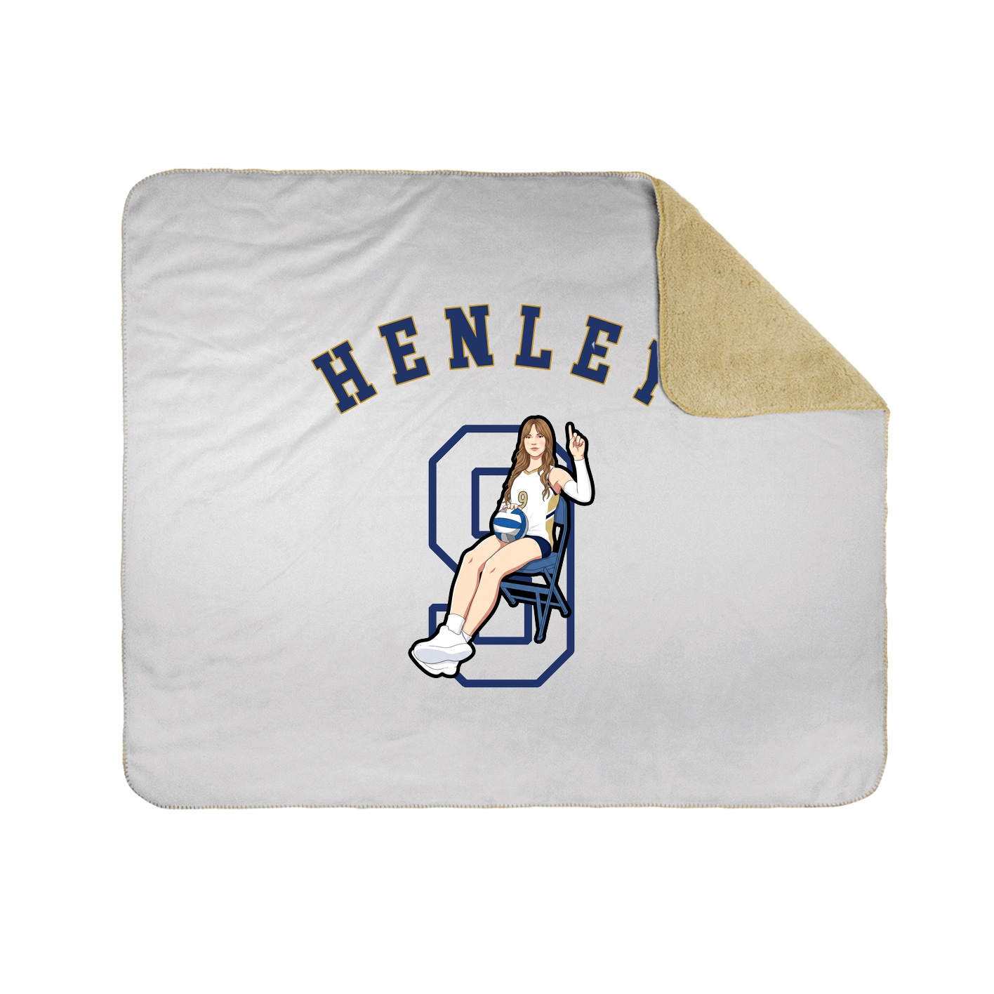 Throw Blanket — Shirsey Arch in White