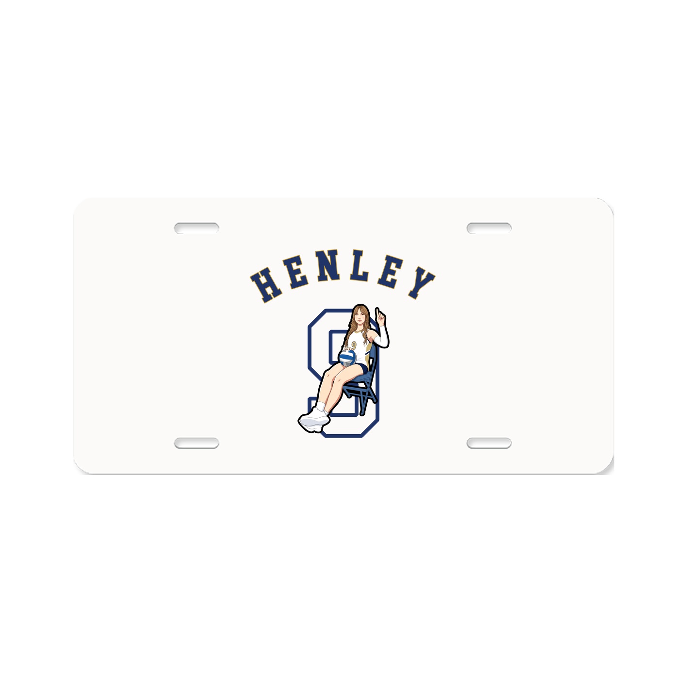 License Plate — Shirsey Arch in Classic