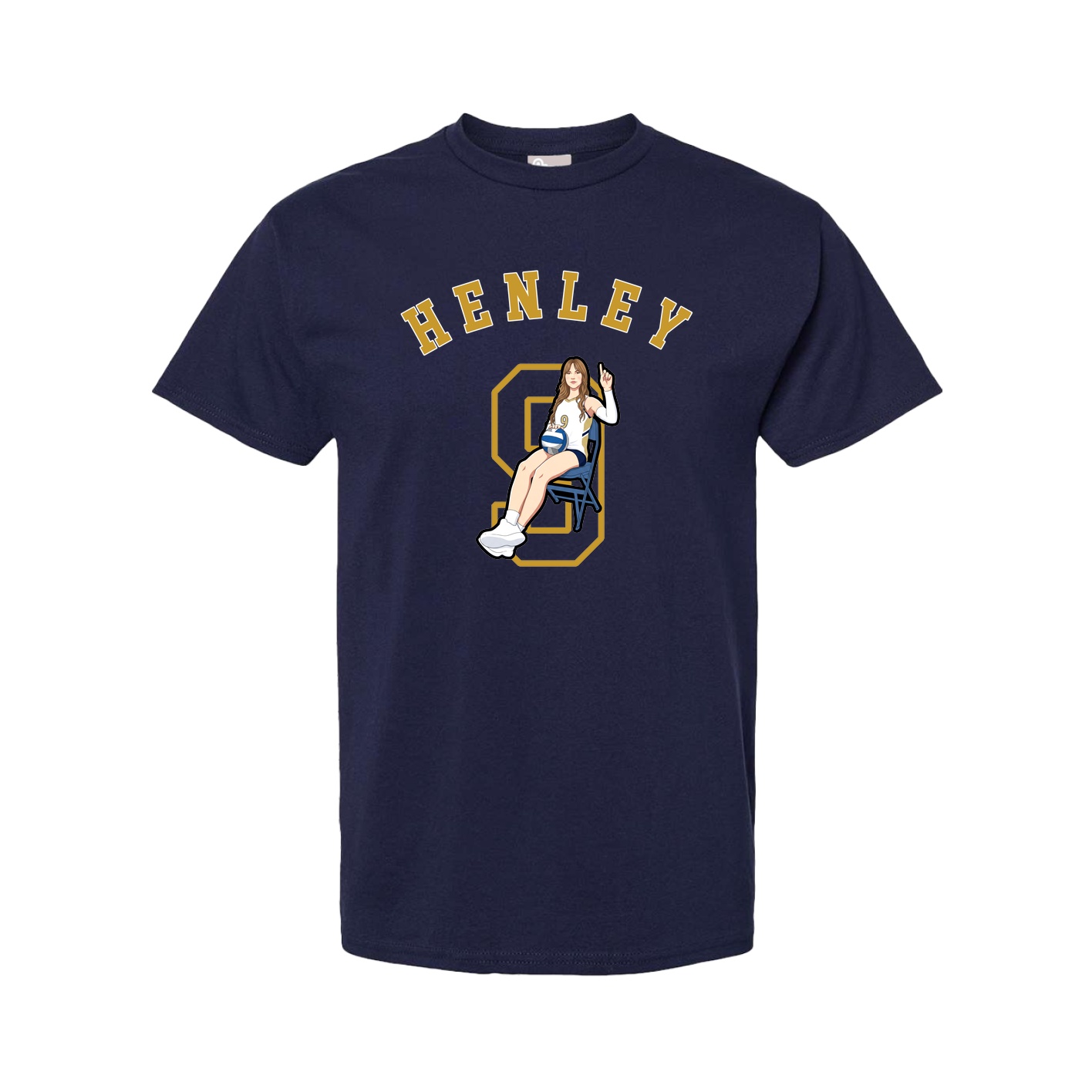 Tee — Shirsey Arch in Navy