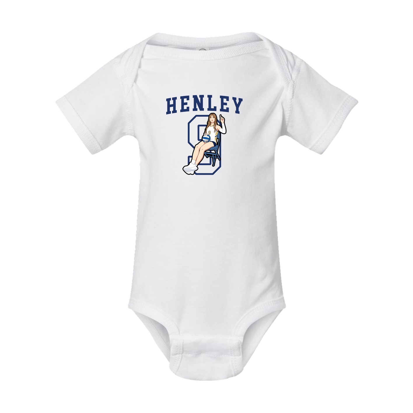 Baby Onesie — Shirsey in White