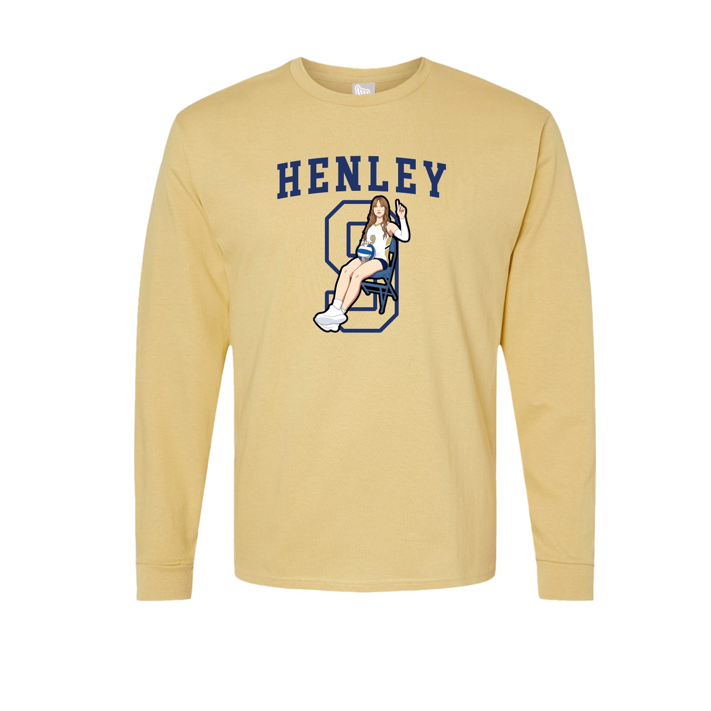 Long Sleeve Tee — Shirsey in Vegas Gold