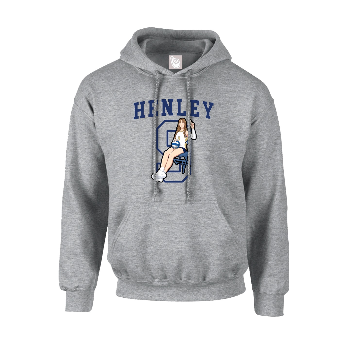 Youth Hoodie — Shirsey in Grey