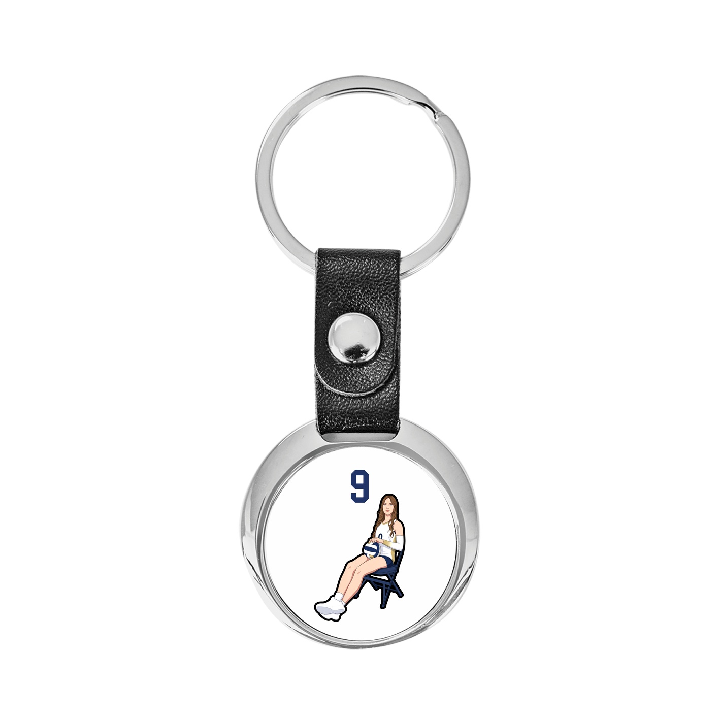 Key Chain — Number Top in Classic