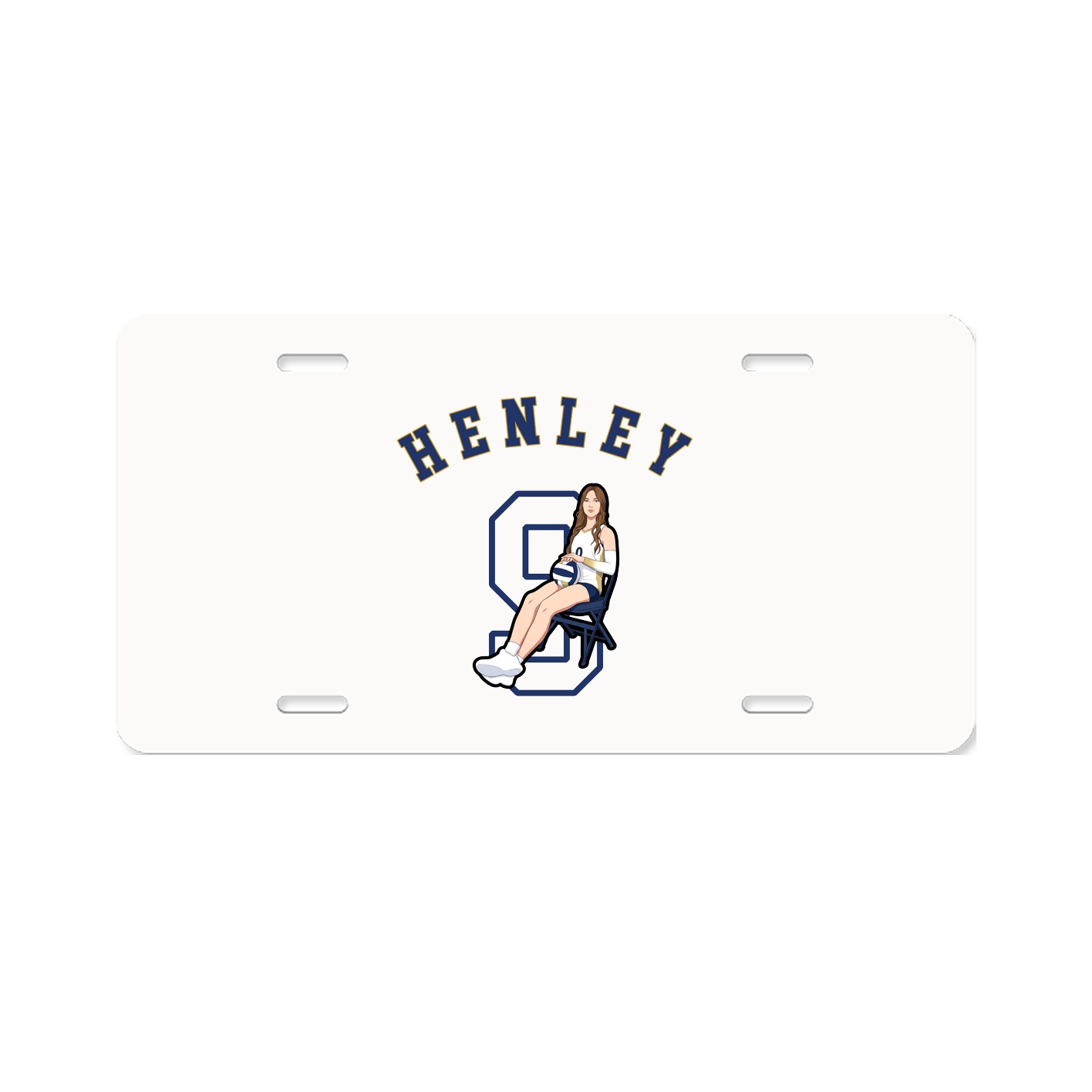 License Plate — Shirsey Arch in Classic