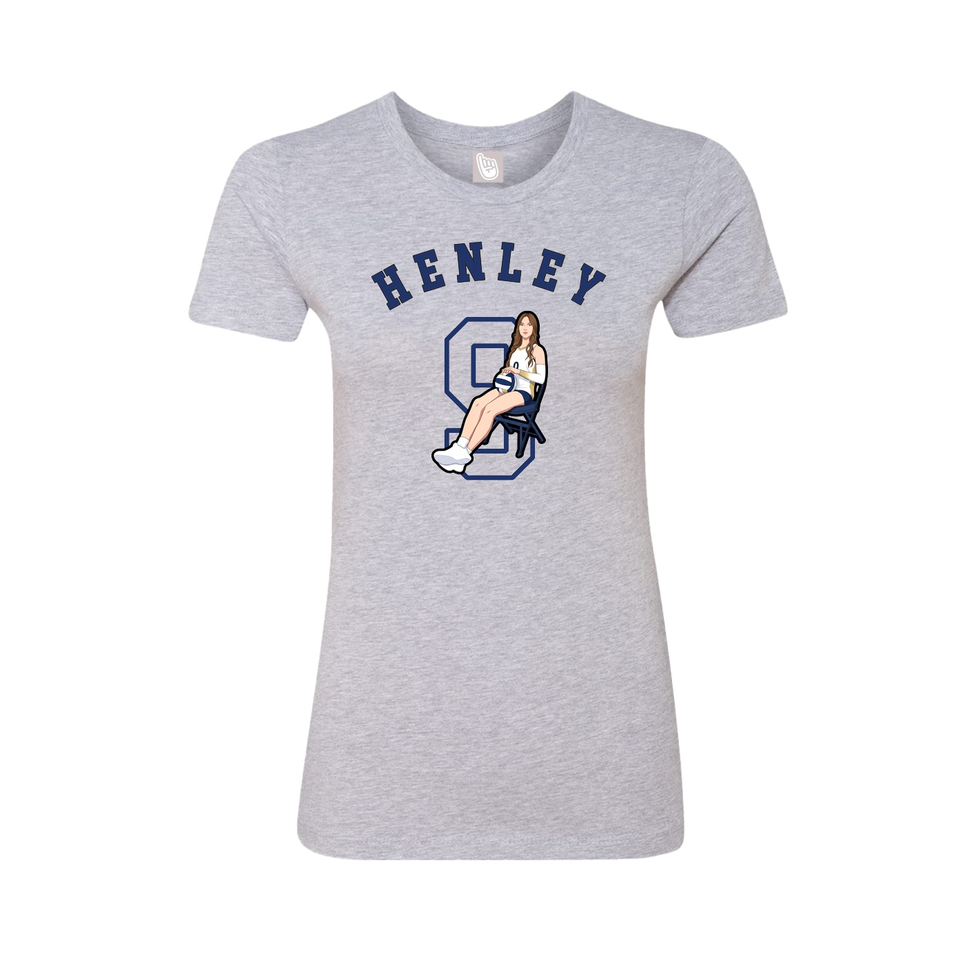 Womens Tee — Shirsey Arch in Grey