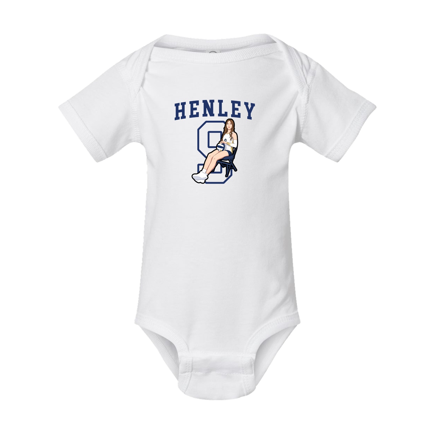 Baby Onesie — Shirsey in White