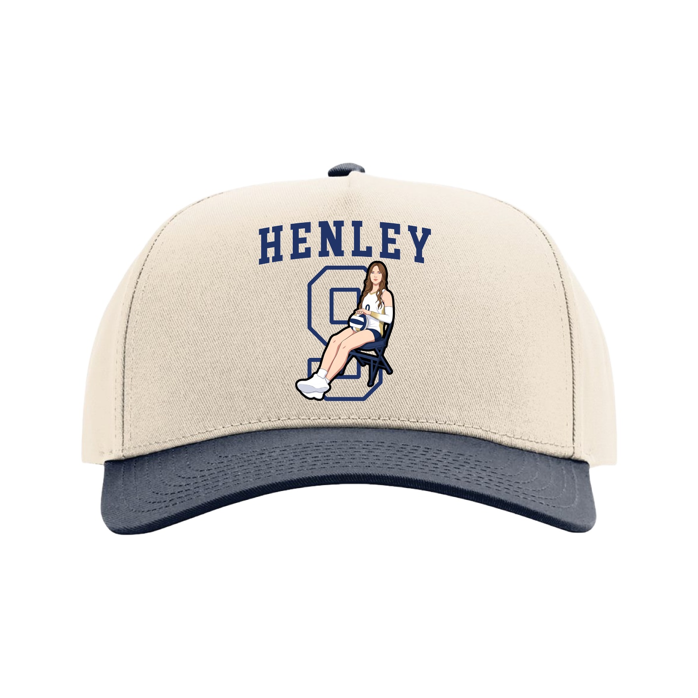 Full Fabric Five-Panel Champ Cap