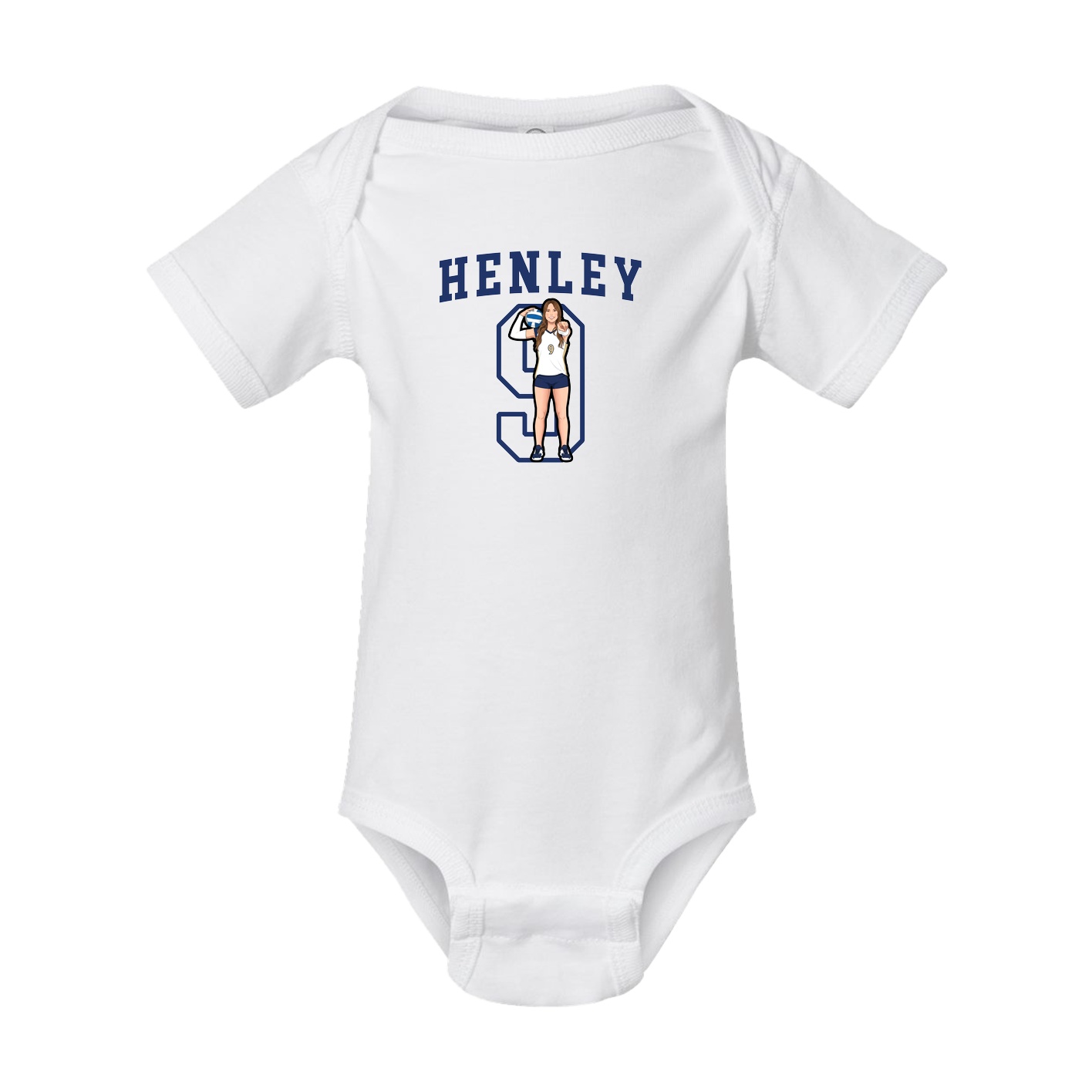 Baby Onesie — Shirsey in White