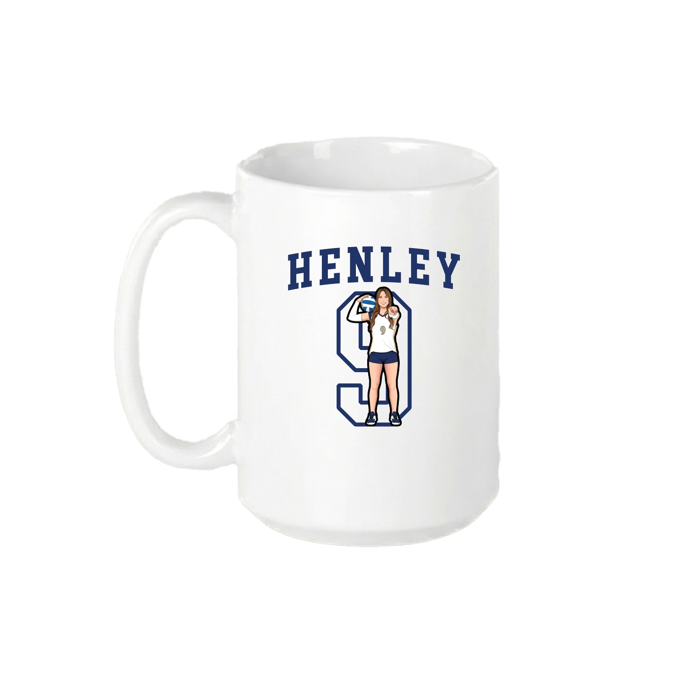 15oz Coffee Mug — Shirsey in White