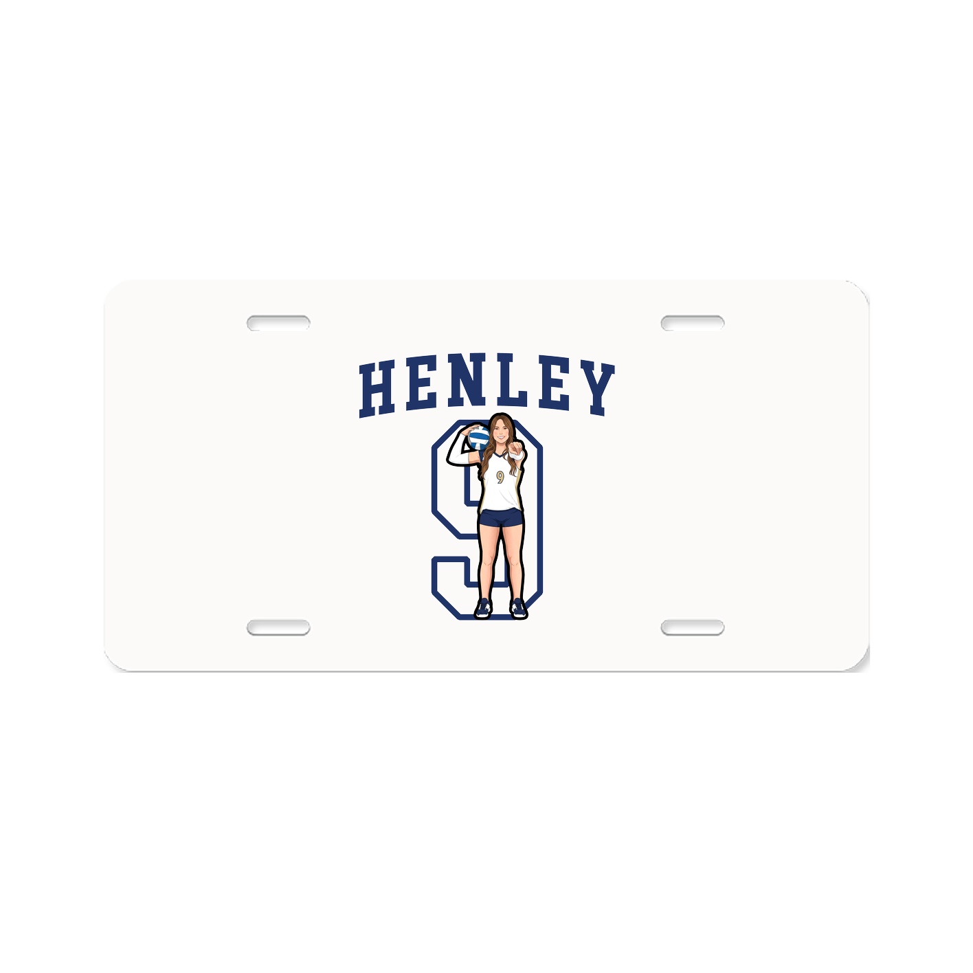 License Plate — Shirsey in Classic