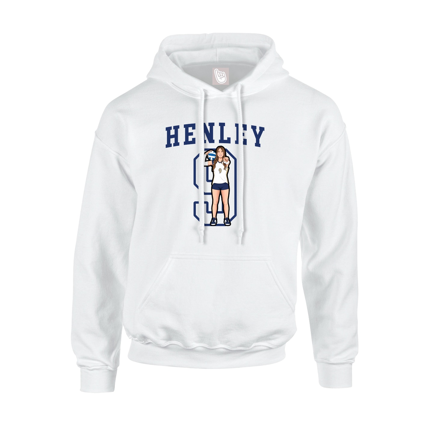 Youth Hoodie — Shirsey in White
