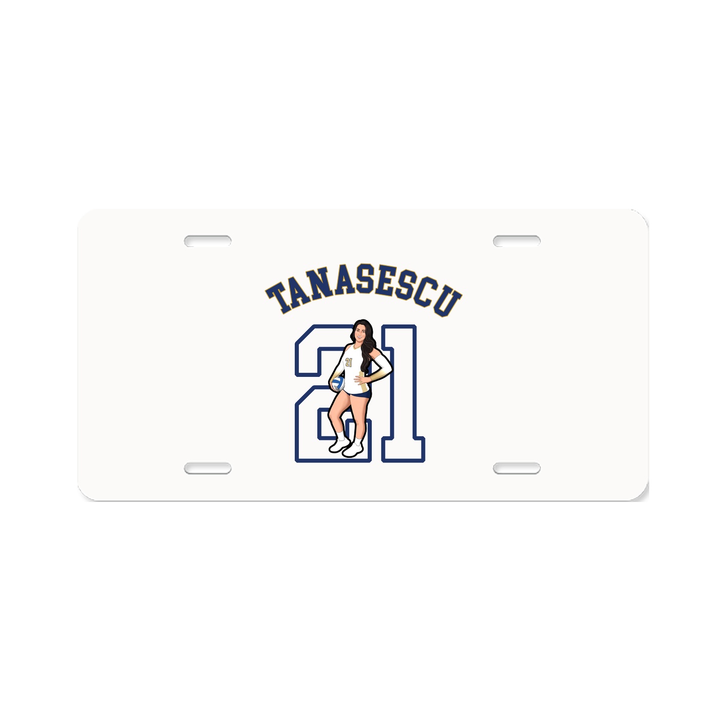 License Plate — Shirsey Arch in Classic