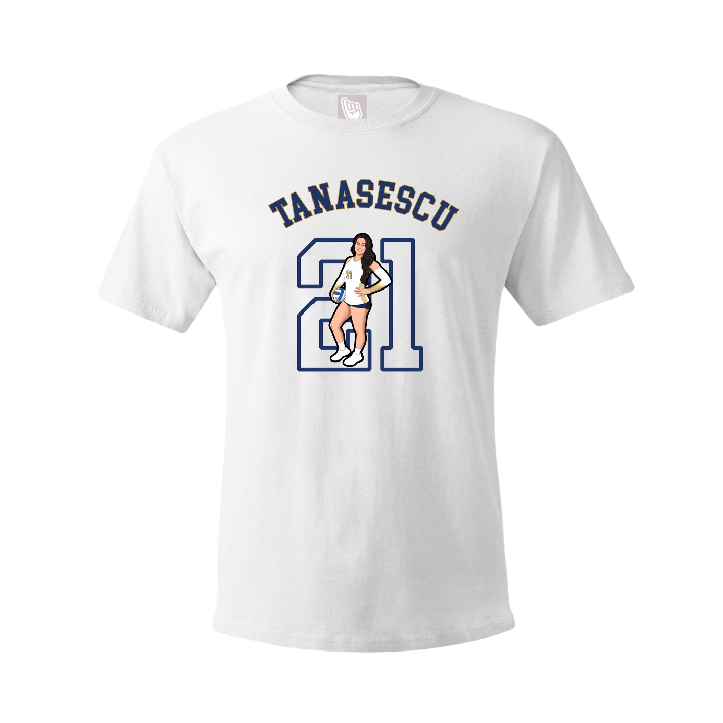 Youth Tee — Shirsey Arch in White