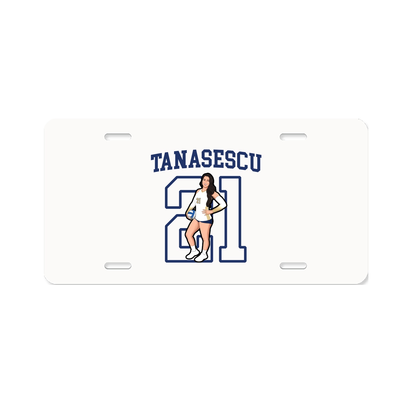 License Plate — Shirsey in Classic
