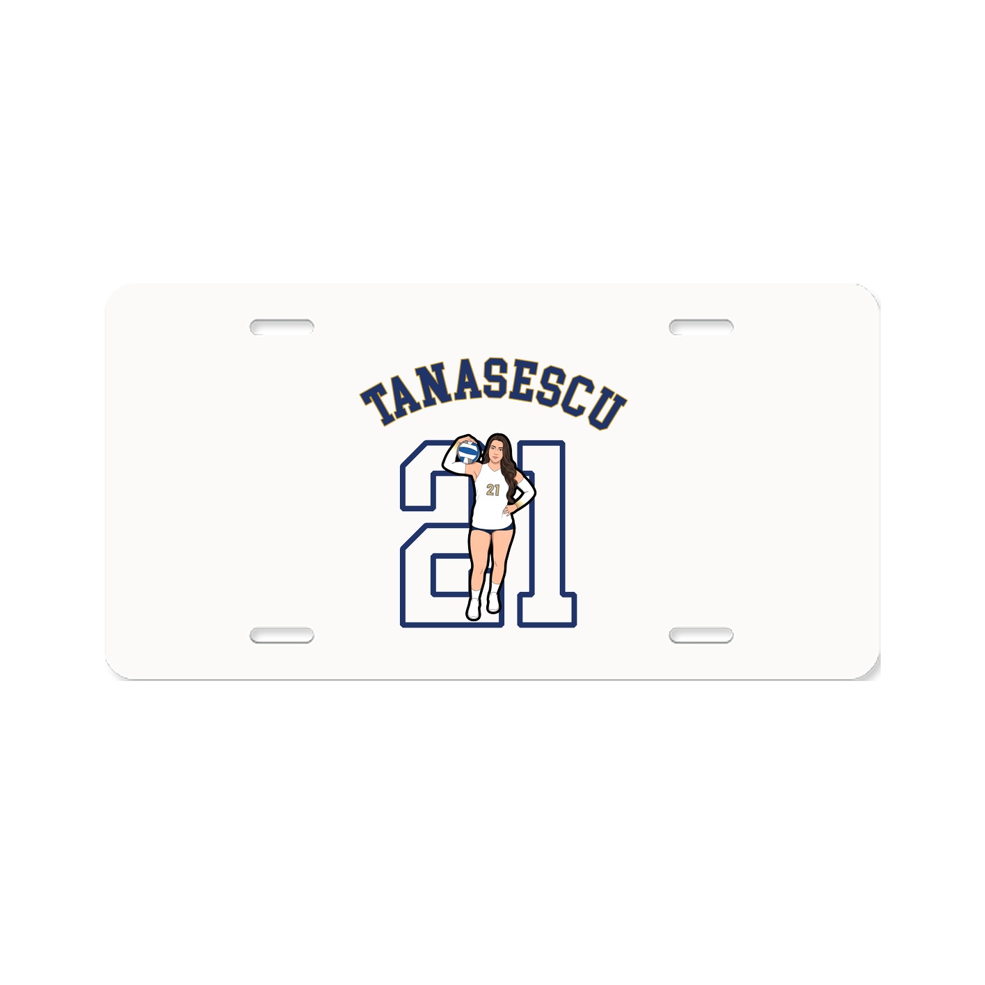 License Plate — Shirsey Arch in Classic