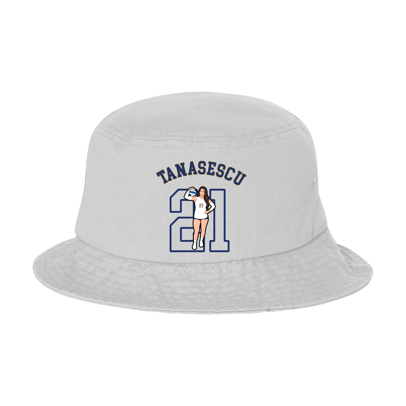 Bucket Cap — Shirsey Arch in White