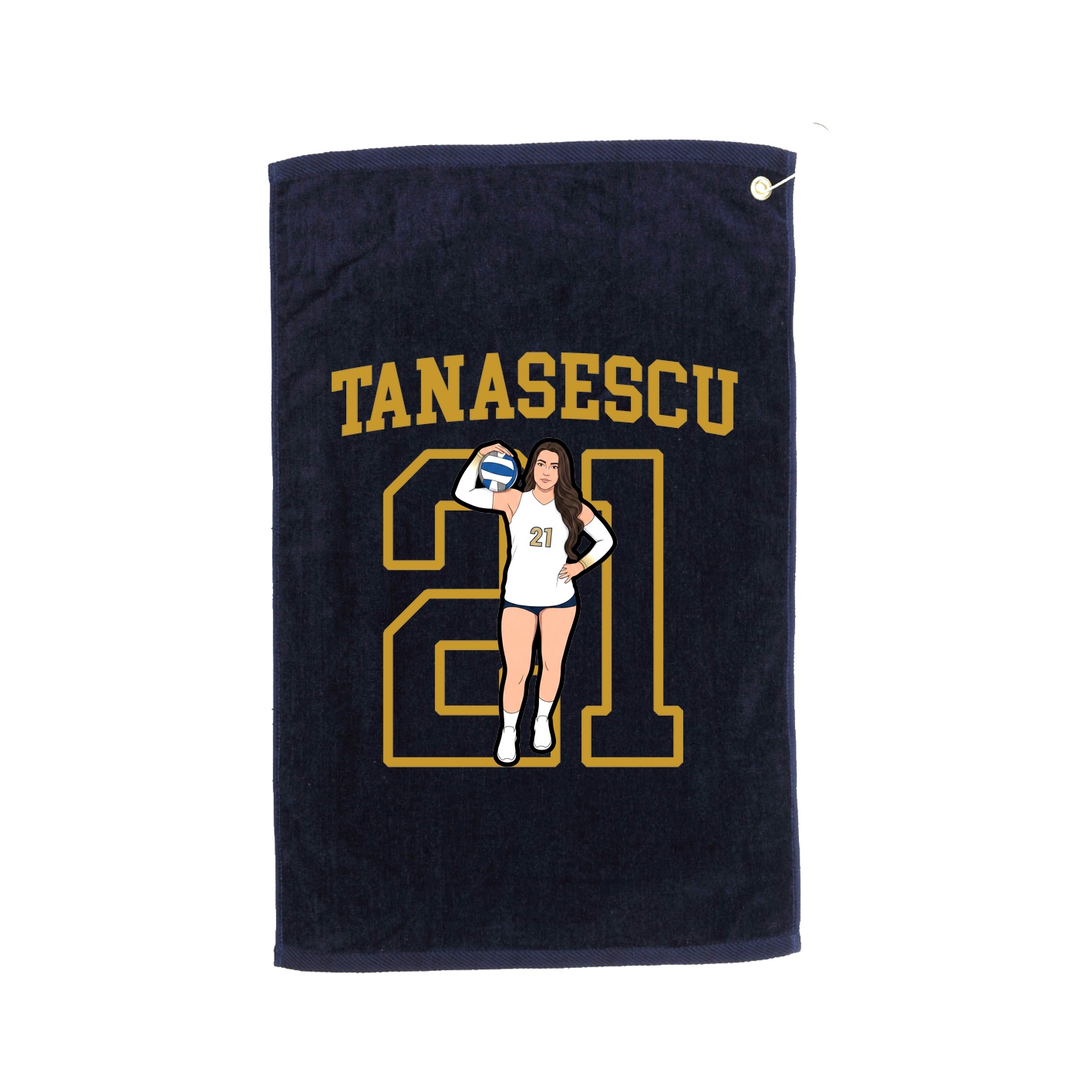 Golf Towel — Shirsey in Navy