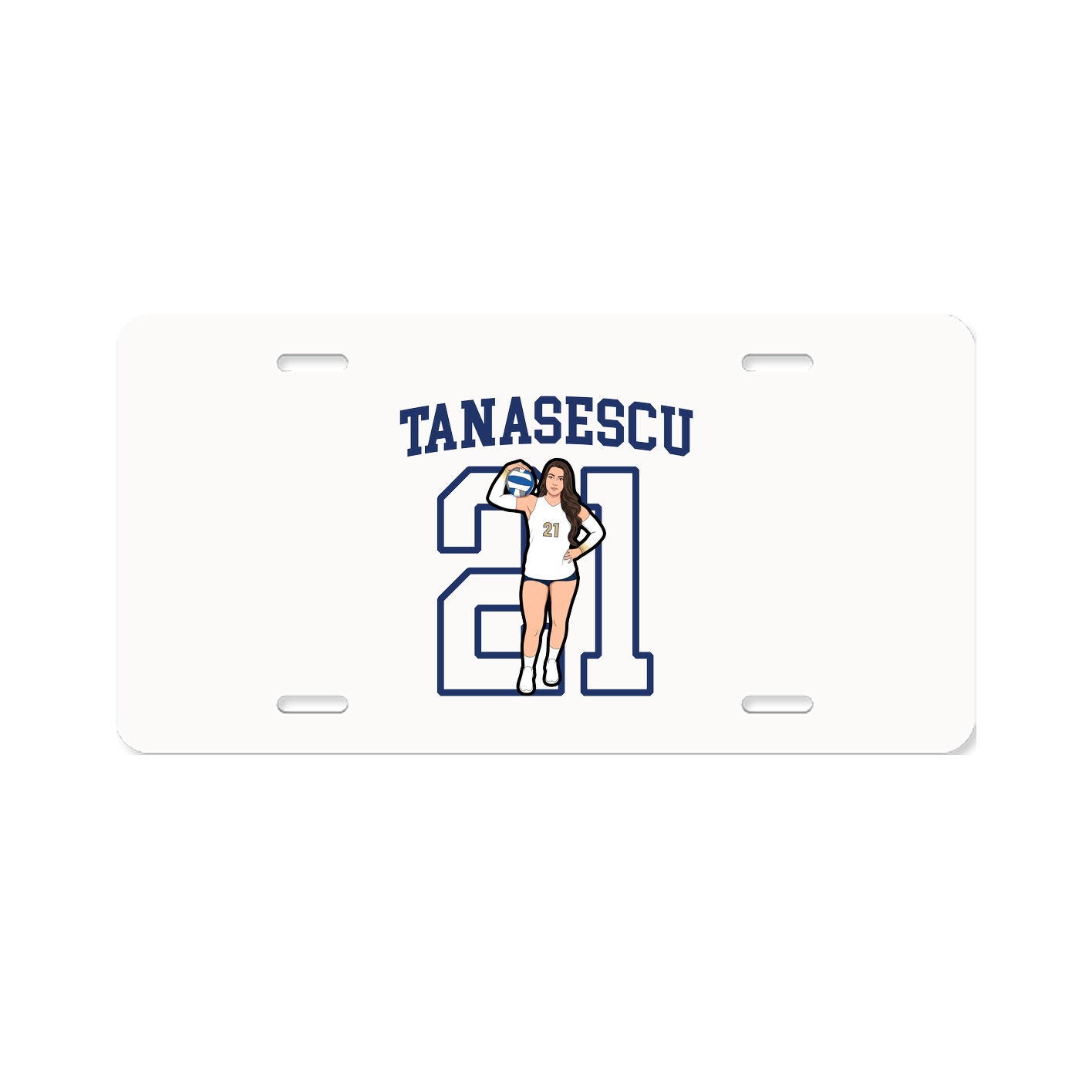 License Plate — Shirsey in Classic