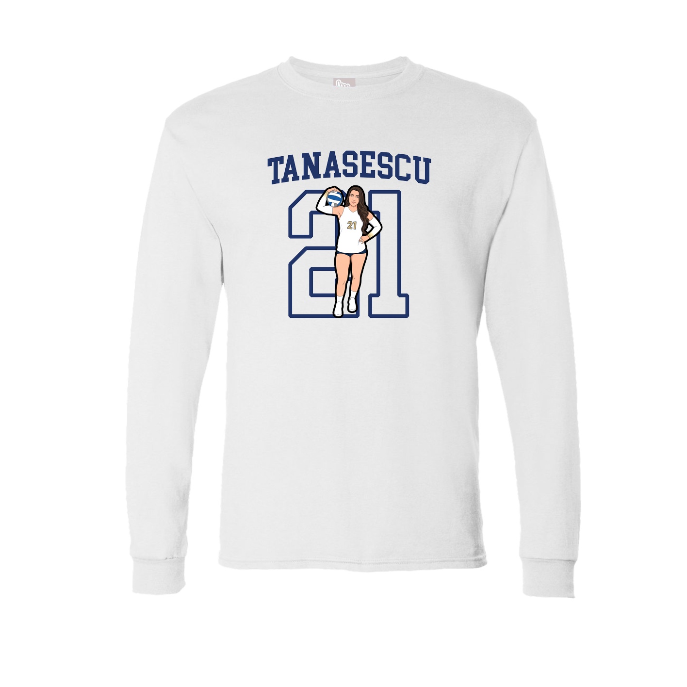 Long Sleeve Tee — Shirsey in White