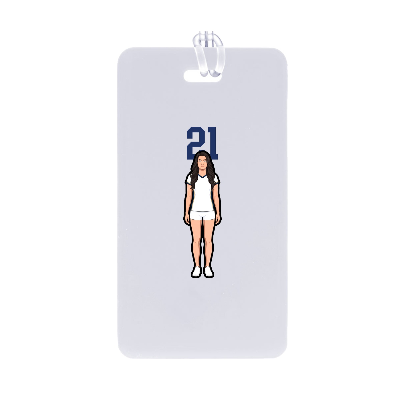 Bag Tag — Number Top in Classic
