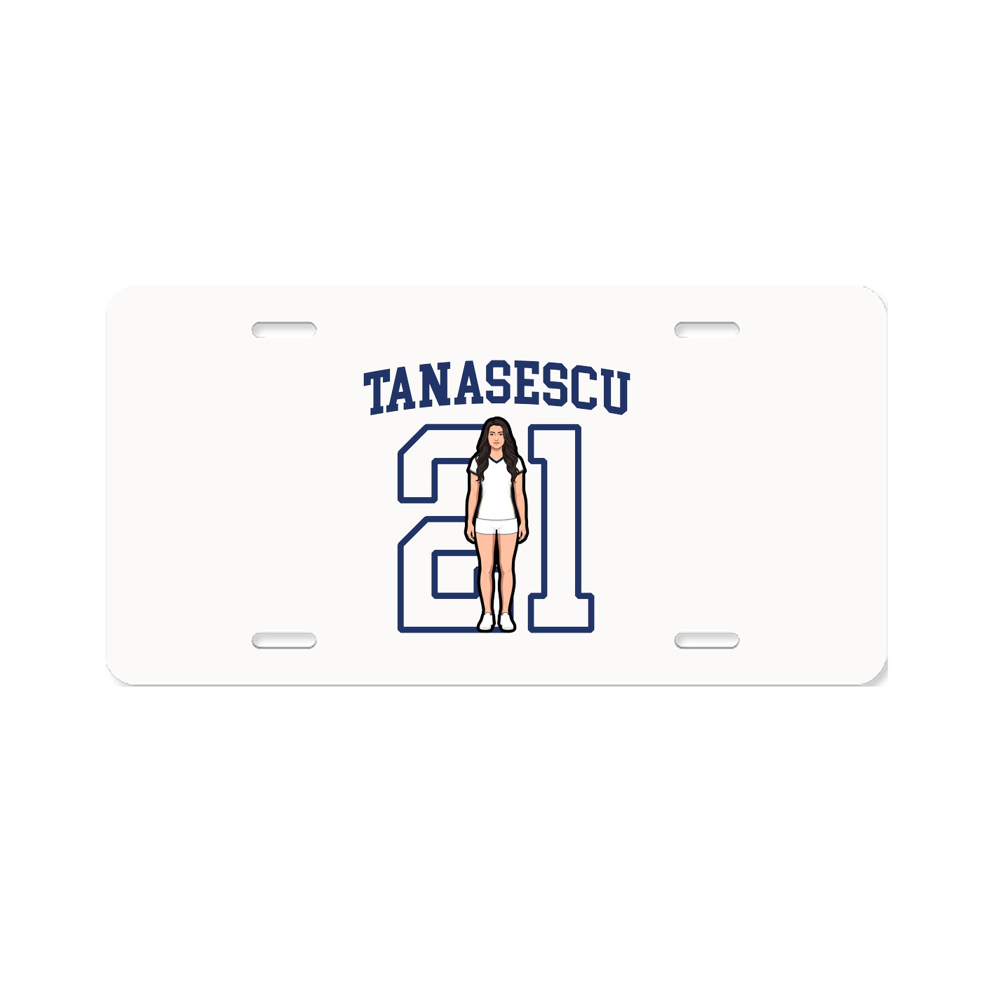 License Plate — Shirsey in Classic