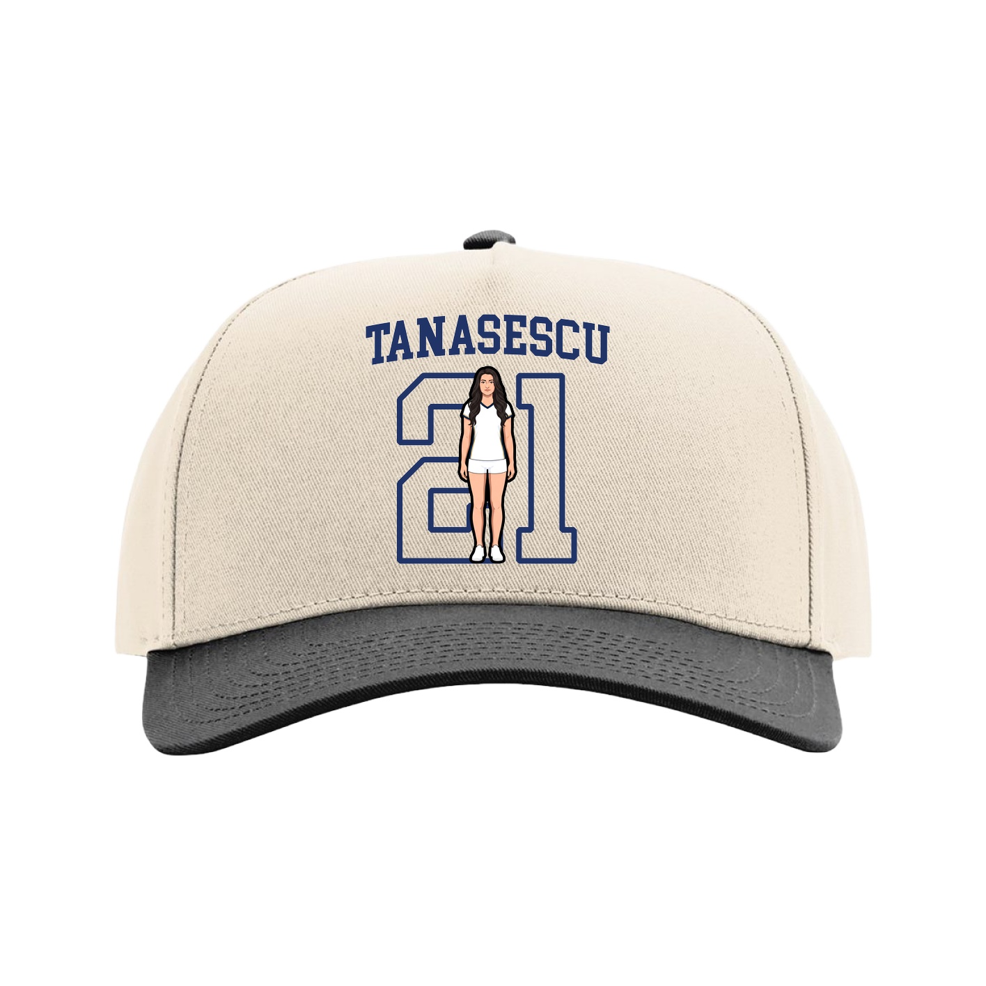 Full Fabric Five-Panel Champ Cap