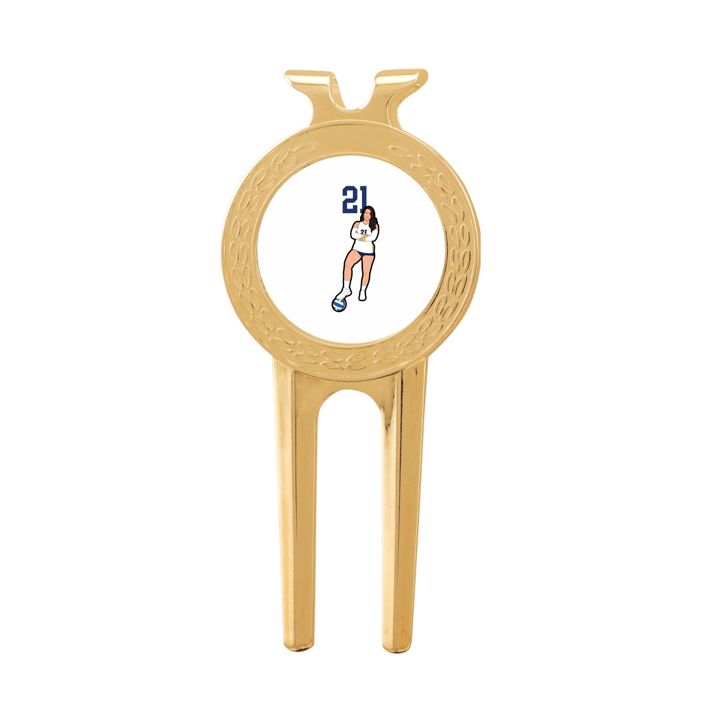 Divot Tool with Ball Marker — Number Top in Classic