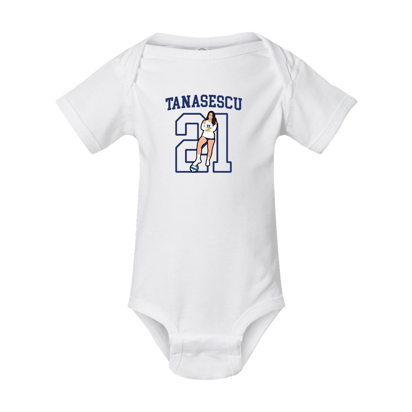 Baby Onesie — Shirsey in White