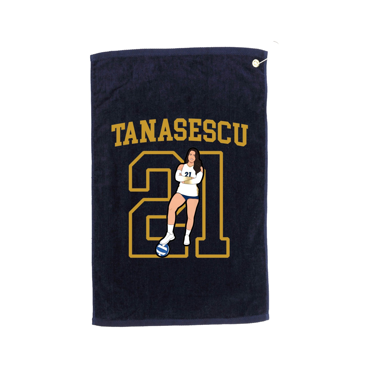 Golf Towel — Shirsey in Navy