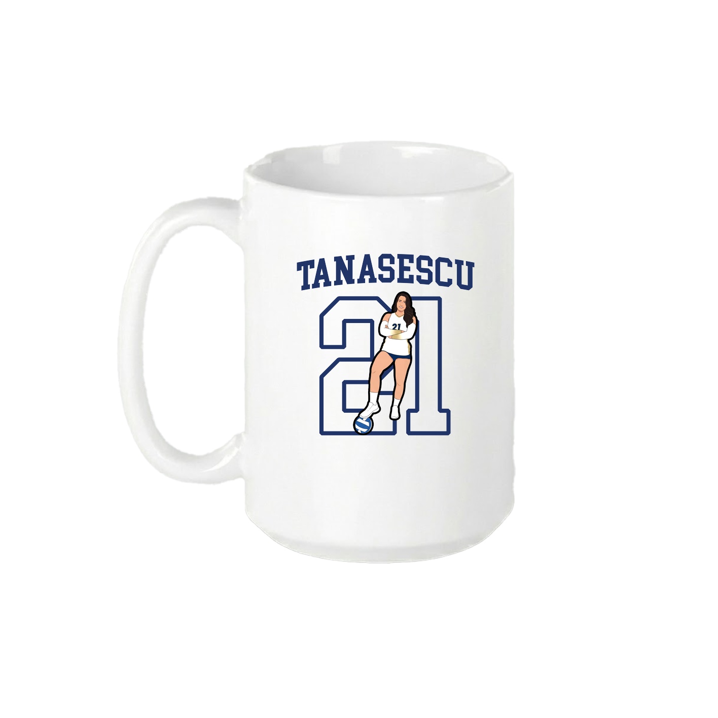 15oz Coffee Mug — Shirsey in White