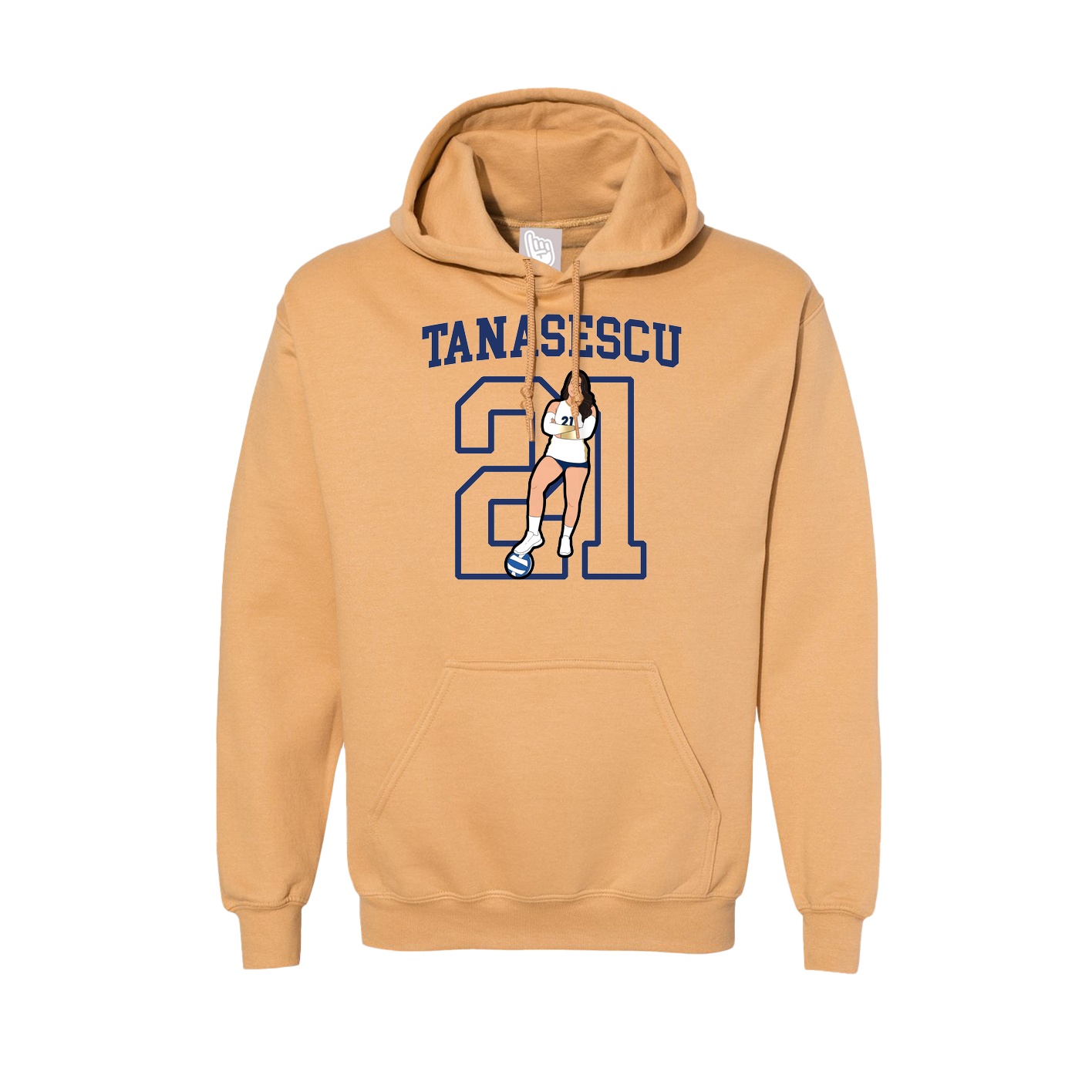 Hoodie — Shirsey in Vegas Gold