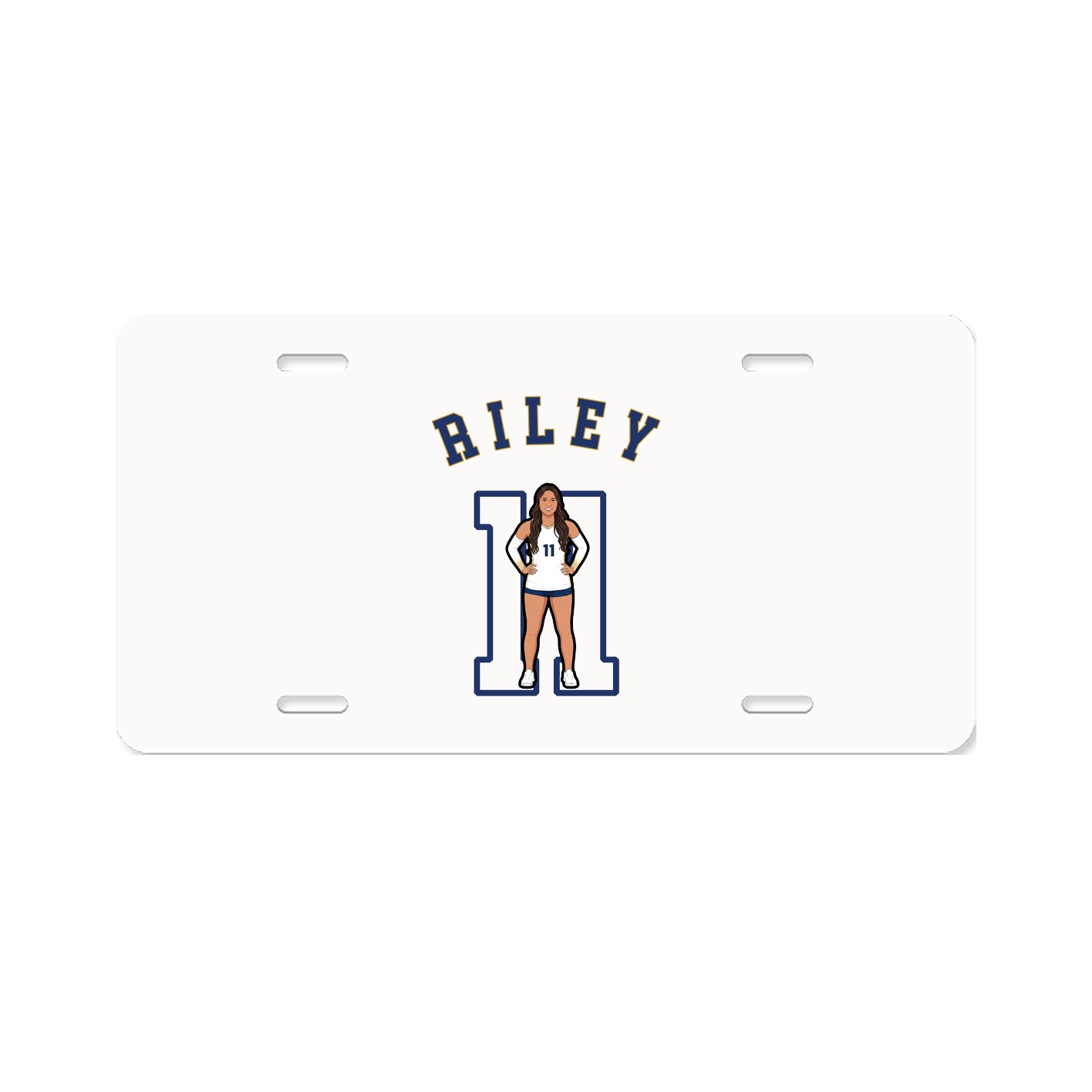 License Plate — Shirsey Arch in Classic