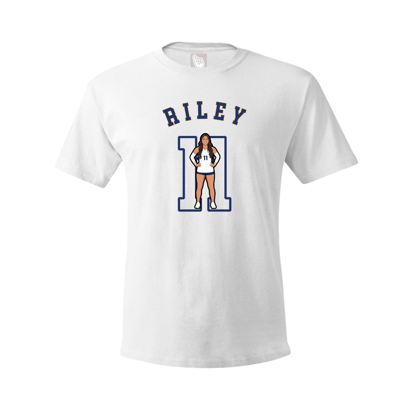 Youth Tee — Shirsey Arch in White