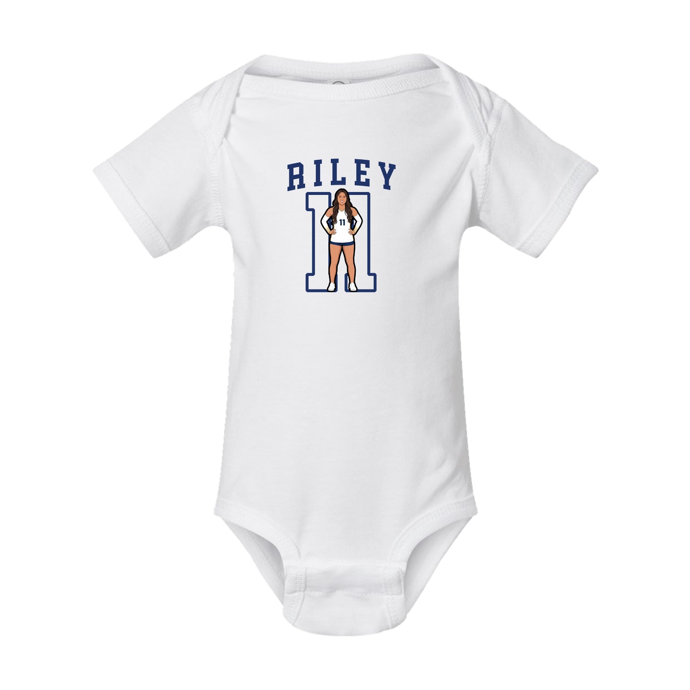 Baby Onesie — Shirsey in White