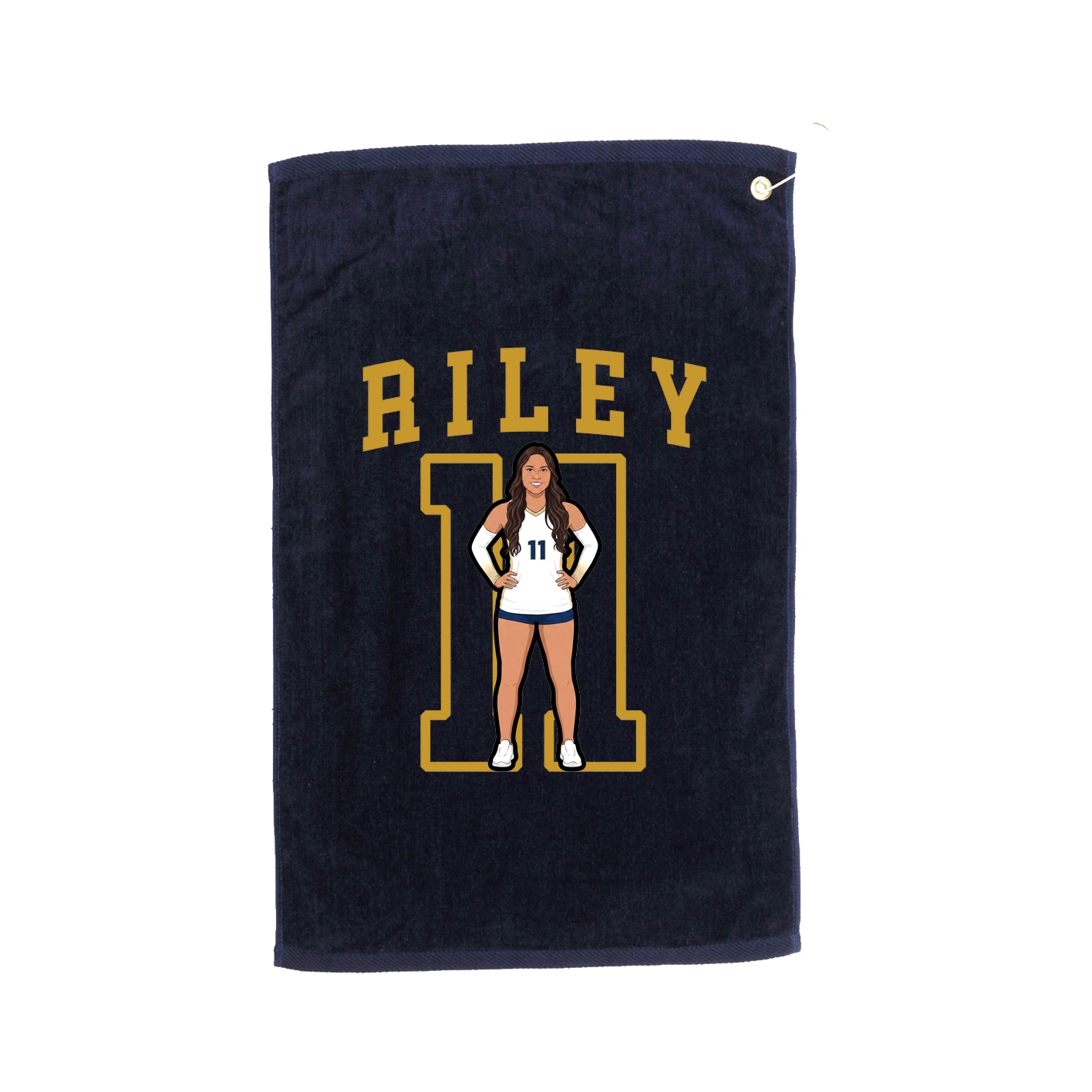 Golf Towel — Shirsey in Navy