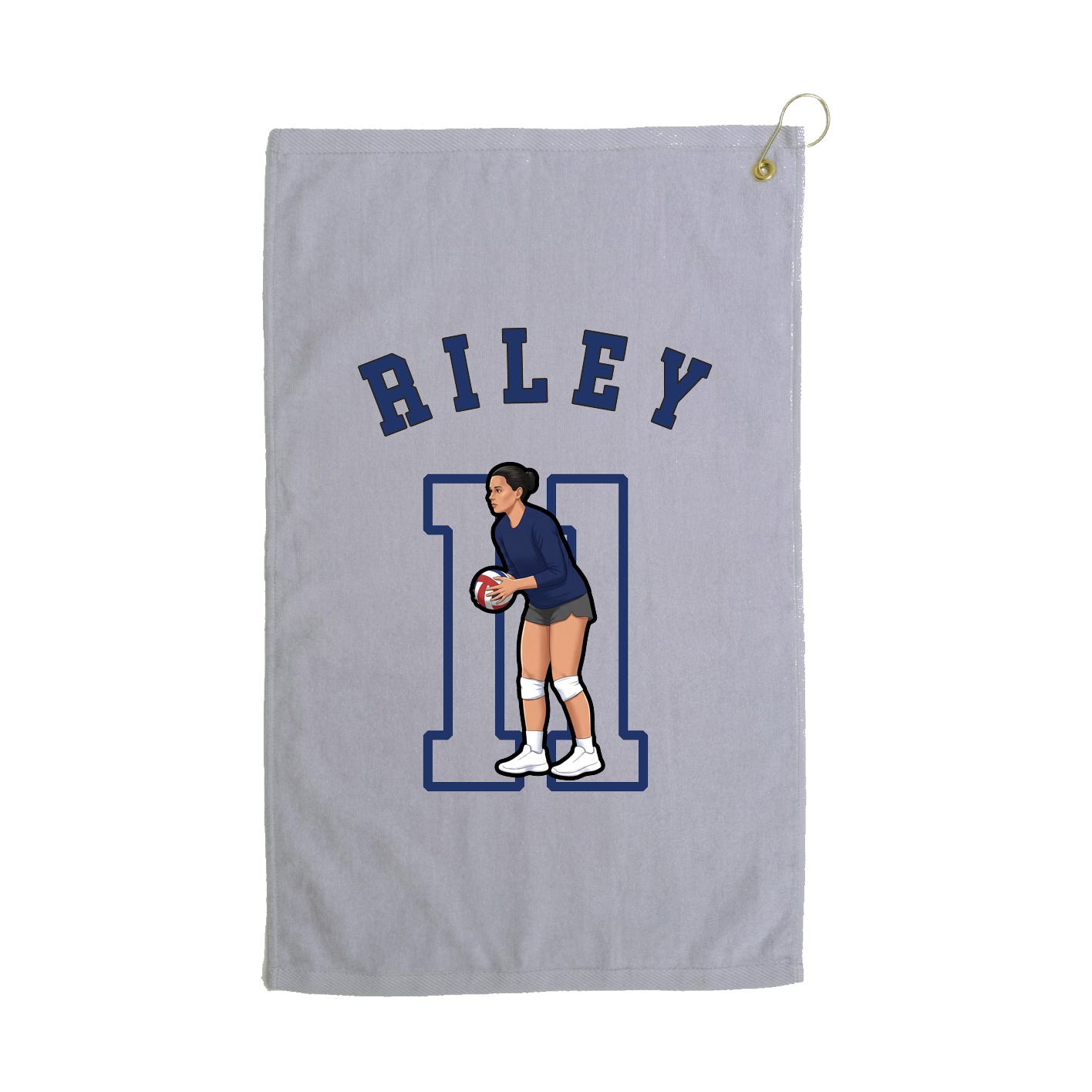 Golf Towel — Shirsey Arch in Grey