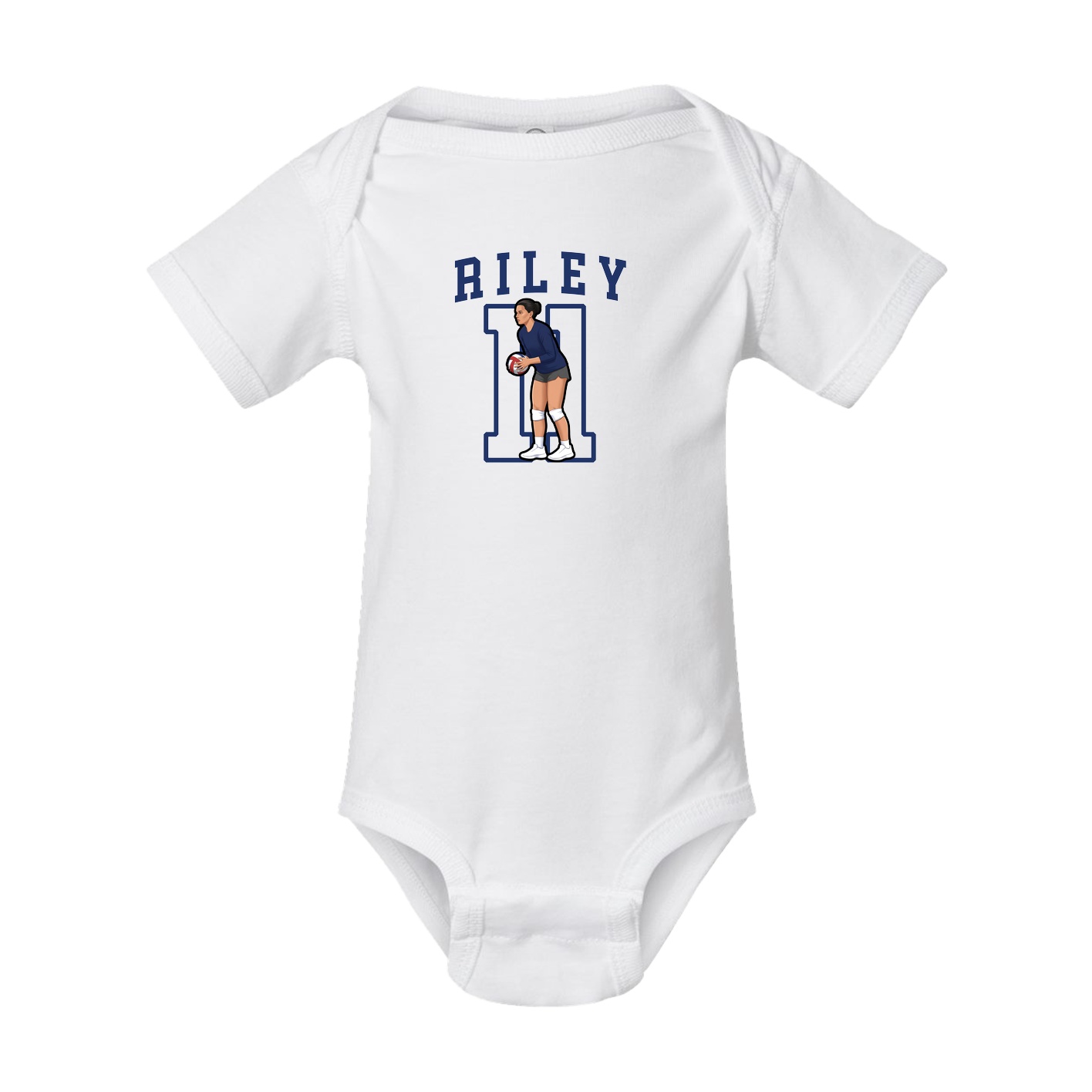Baby Onesie — Shirsey in White