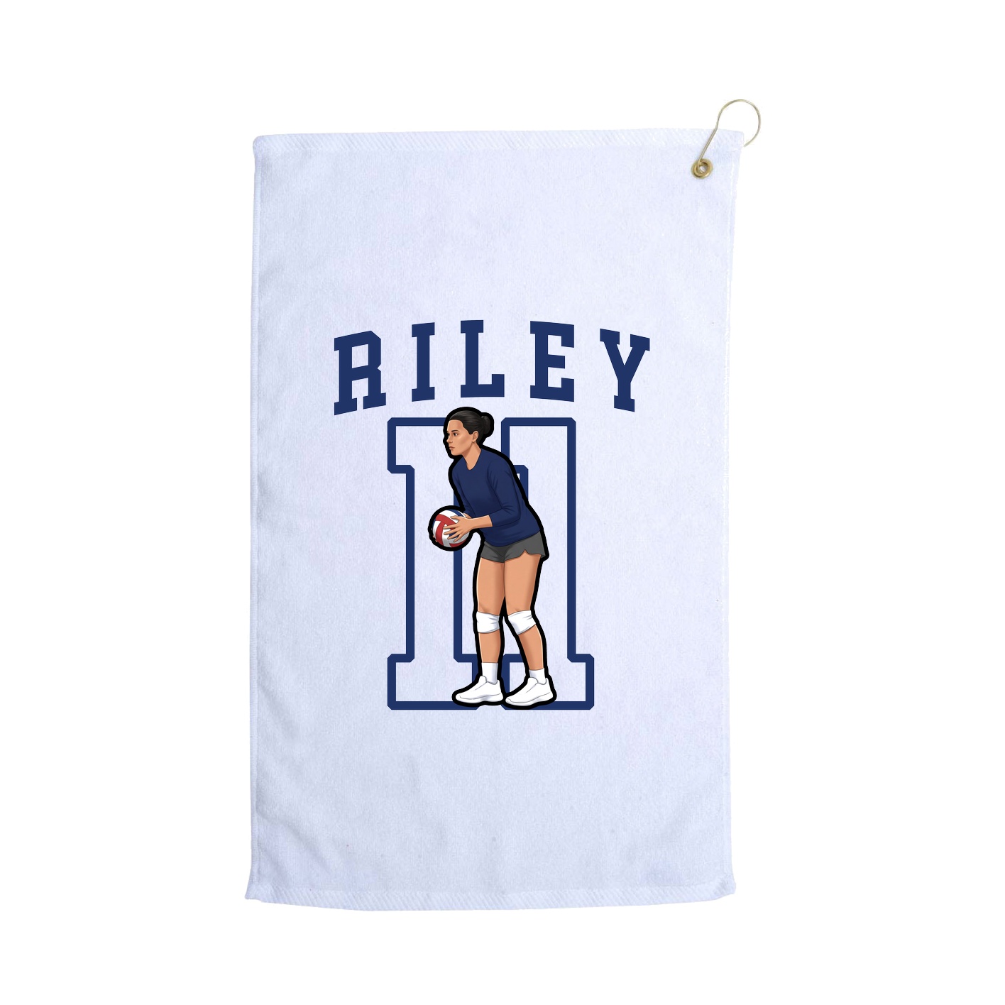 Golf Towel — Shirsey in White