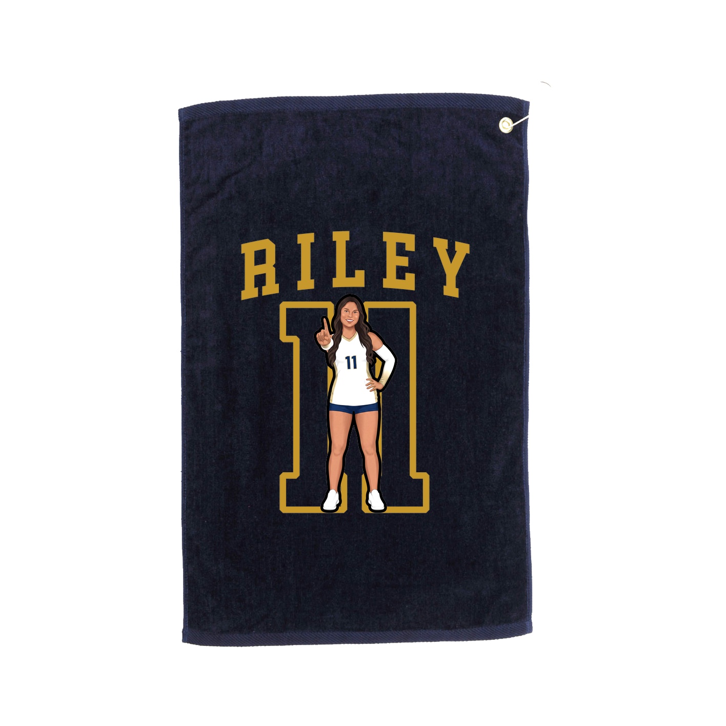 Golf Towel — Shirsey in Navy